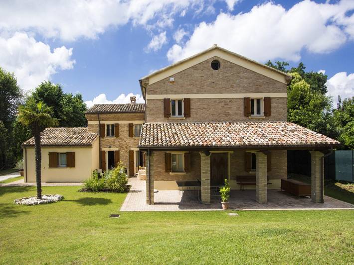 Ferienhaus in Fano nahe Adria in Carignano (Pesaro), Fano (Gemeinde)