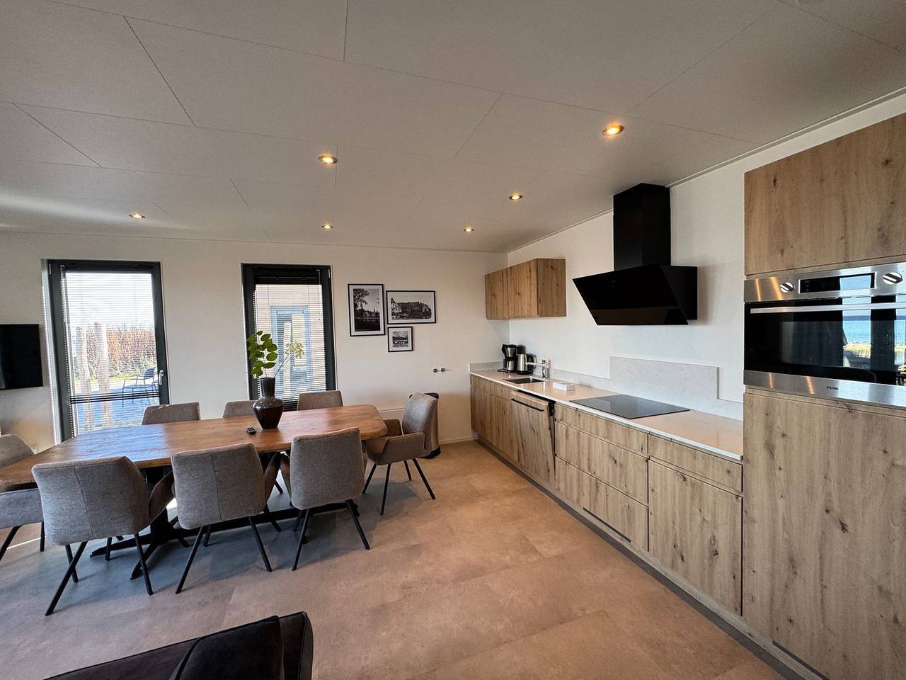 Luxus-Ferienhaus Sea Breeze Nr. 505 in 1. Strandreihe mit Meerblick in Enkhuizen, Ijsselmeer