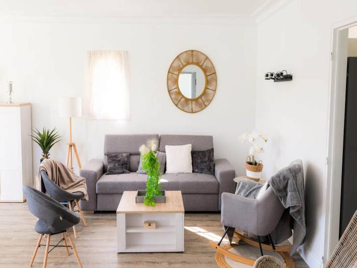 Appartement de vacances pour 10 personnes, avec jardin