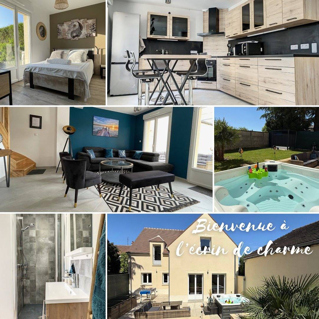 Magnifique villa Spa - 12 pers., 6 ch. - 6 sdb, calme in Compiègne, Oise