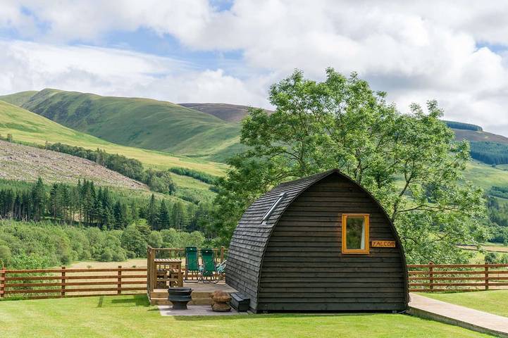 Glamping for 4 people in Dumfries and Galloway