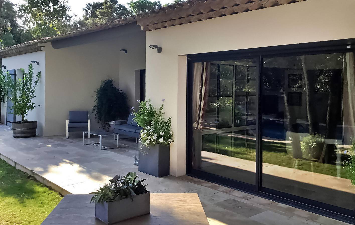 Gemütliche 175qm Wohnung mit Pool & Parkplatz in Uchaux, Vaucluse