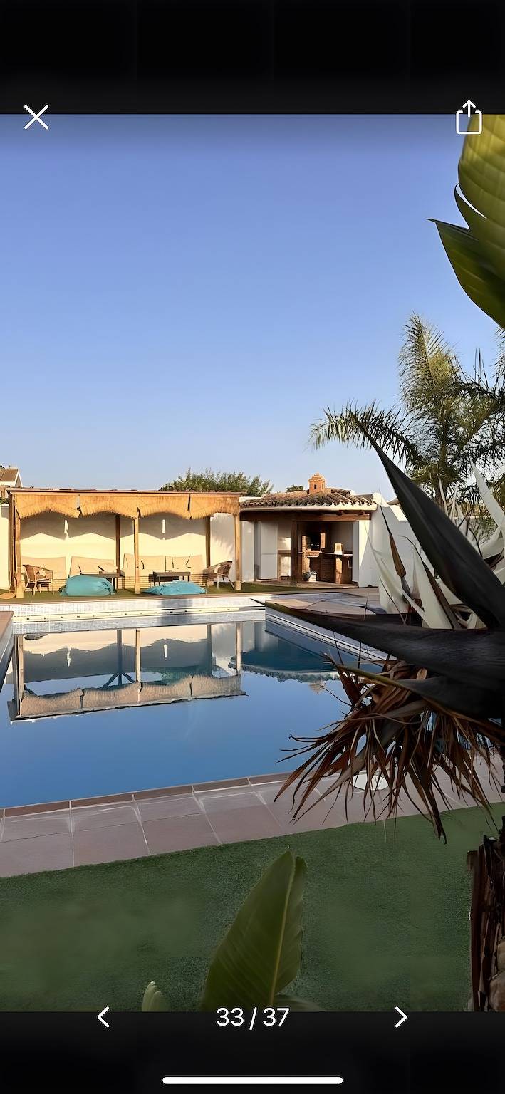Chalet "Casa Juan Arias" cerca del mar con piscina, aire acondicionado, Wi-Fi, jardín y terraza in Conil de la Frontera, Costa de la Luz