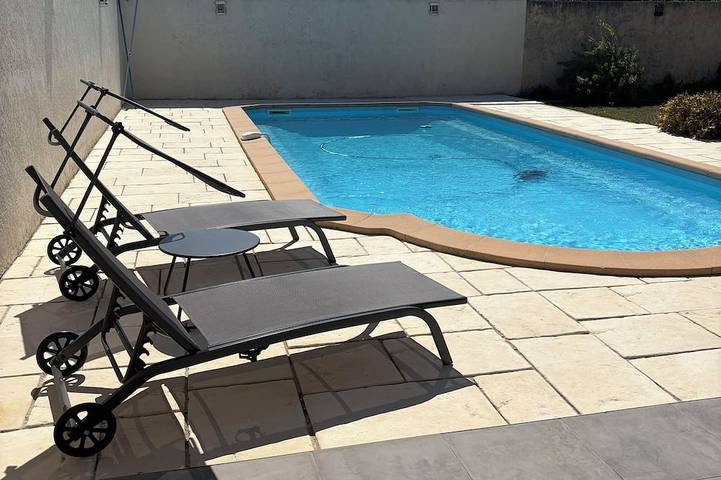 Maison de vacances pour 4 personnes, avec terrasse et jardin à Martigues
