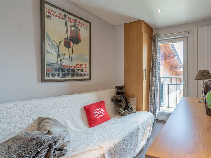 Gîte pour 4 personnes, avec balcon dans Office de Tourisme de Megeve - 3