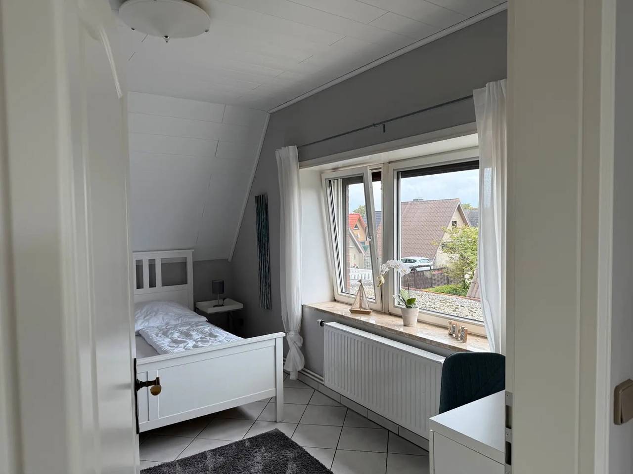 Ganze Wohnung, Apartment 'Diekbude No 53' mit Gemeinschaftsgarten, Balkon und Wlan in Friedrichskoog-Spitze, Friedrichskoog