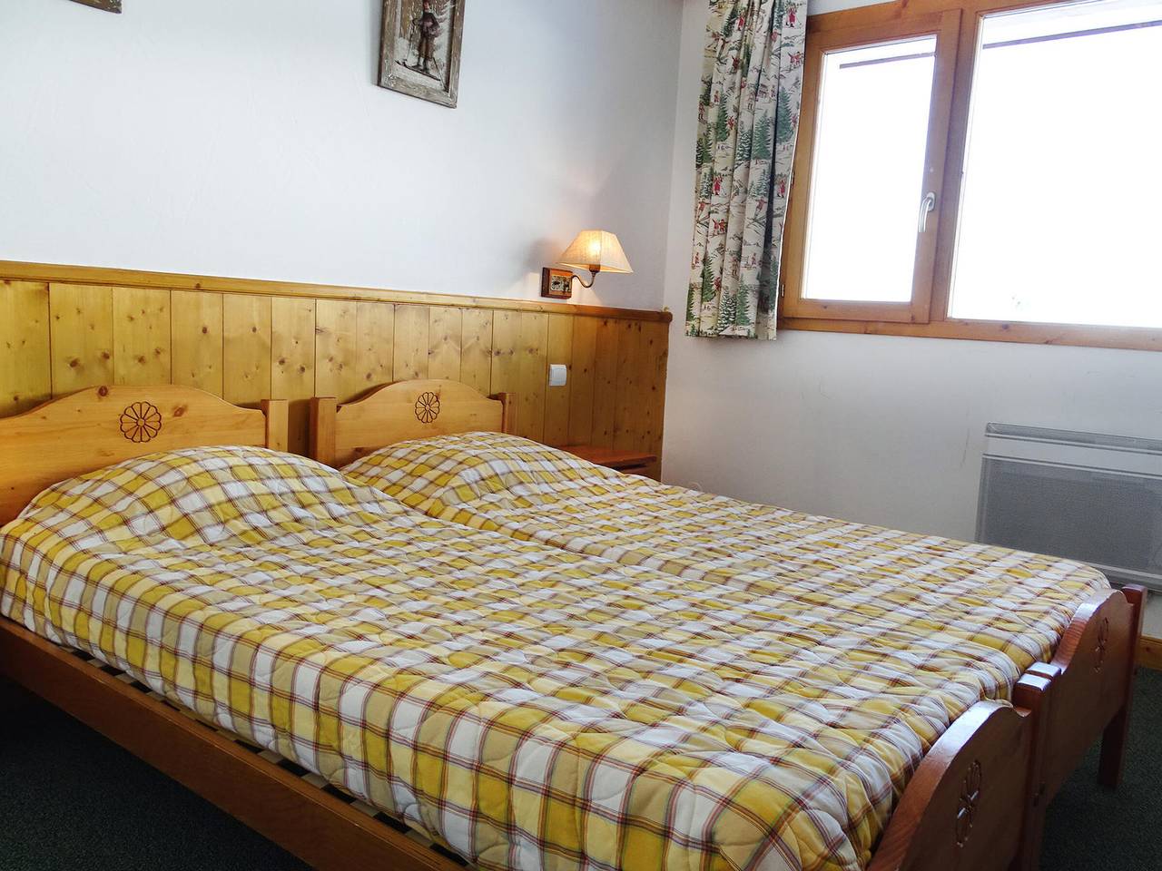 Ganze Wohnung, 2-Zimmer-Wohnung mit großem Südbalkon, Wi-Fi, Parkplatz, in Pistennähe in Méribel-Mottaret, Les Allues