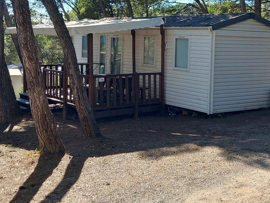 Camping Le Pinada - Mobilheim 4 personen - Titania Clim - 2 Schlafzimmer mit Klimaanlage - 24m² in Fabrezan, Narbonne und Umgebung