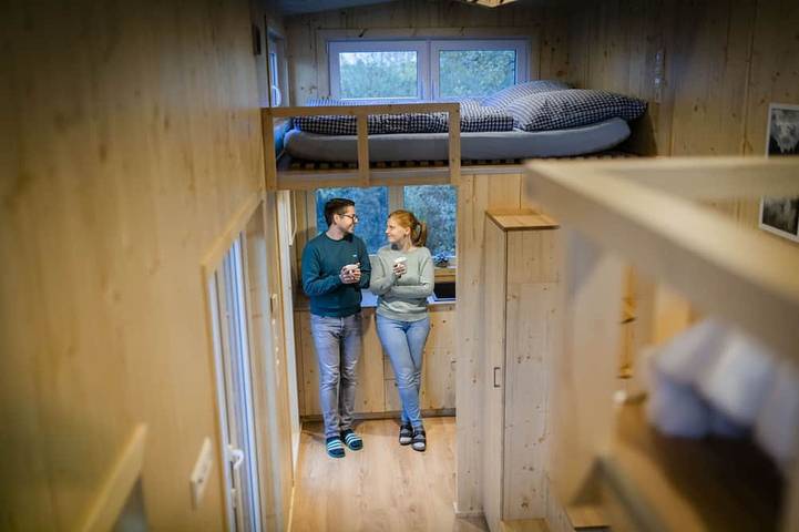 Tiny House - Apfel nahe Bodensee, Donautal in Wald (Baden-Württemberg), Region Bodensee-Oberschwaben