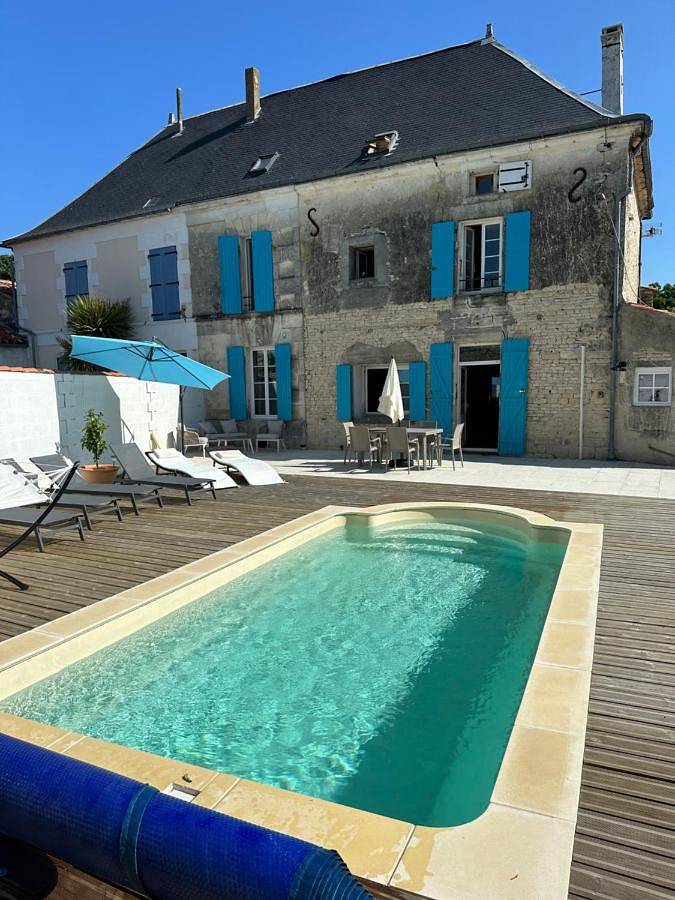 Maison de vacances pour 10 personnes, avec terrasse et piscine