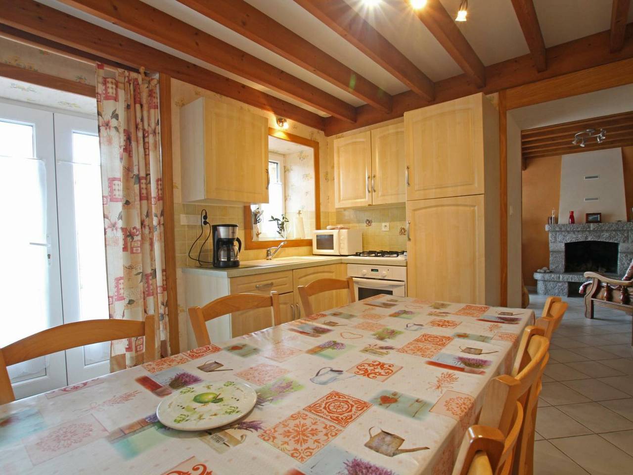 Charmante maison à La Hague avec cheminée et cour privée in Jobourg, La Hague