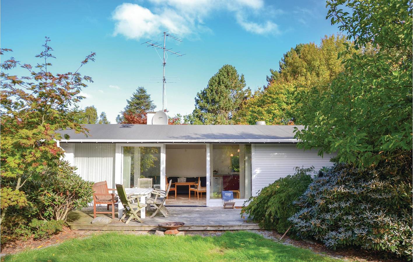 Ferienhaus für 4 Personen mit Terrasse in Holløselund, Tisvilde