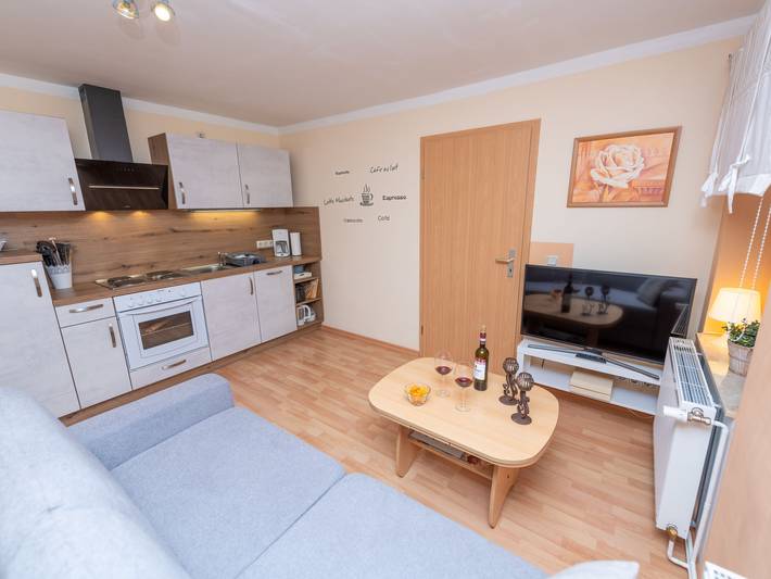 Ferienwohnung für 2 Personen, mit Terrasse und Garten in Saale-Unstrut