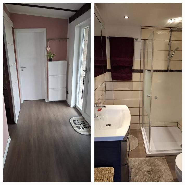 Ferienwohnung für 3 Personen, mit Balkon und Terrasse sowie Garten und Ausblick in Parchim - 4