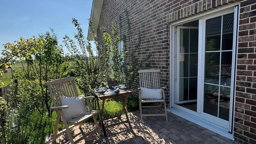 Ferienwohnung für 2 Personen, mit Terrasse in Eckwarden