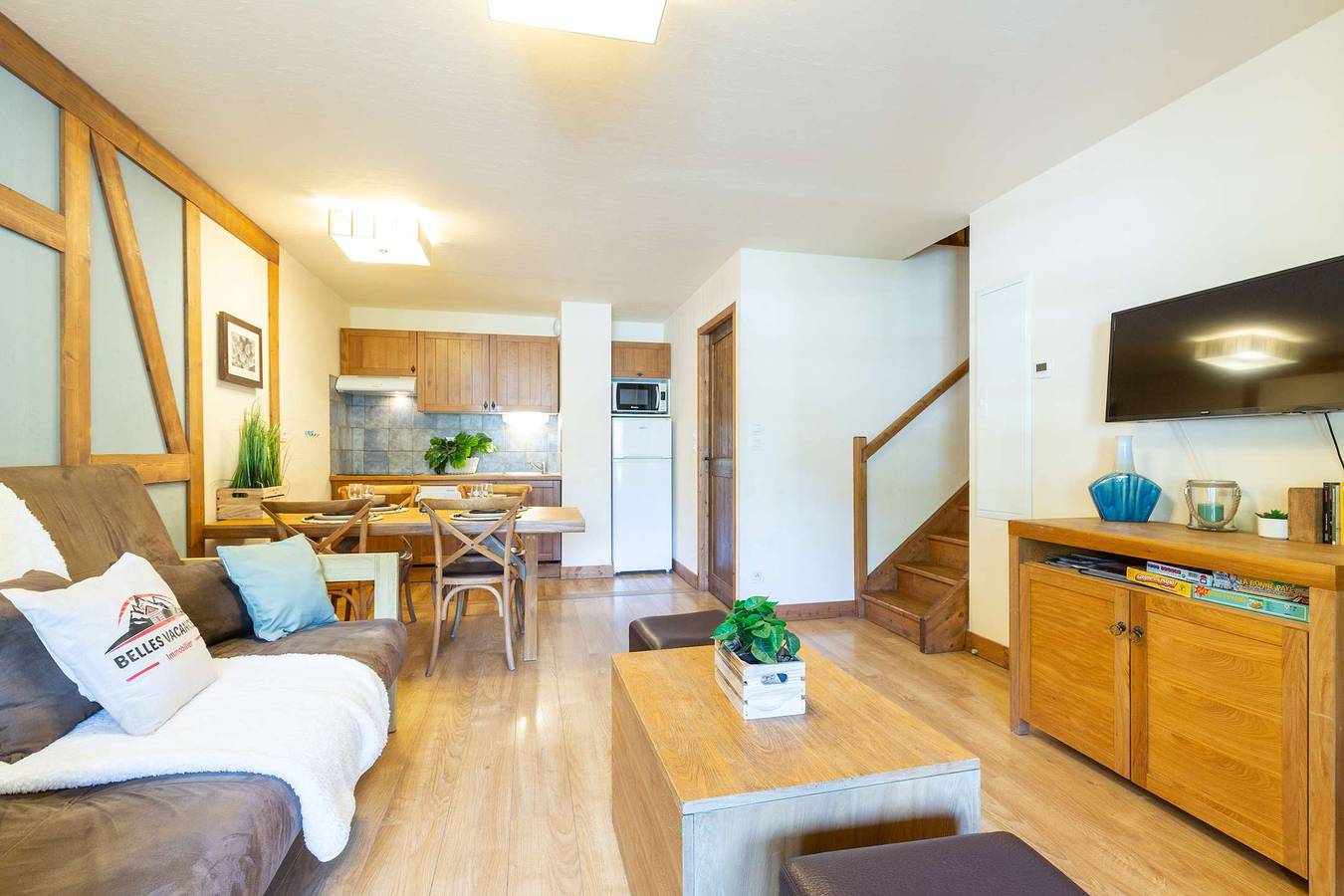 Ganze Ferienwohnung, Ferienwohnung für 10 Personen mit Balkon in Saint-Lary-Soulan, Nationalpark Pyrenäen