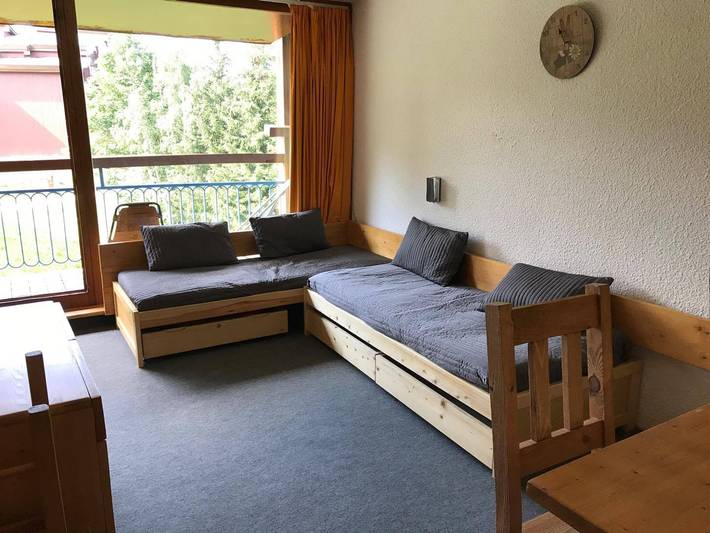 Gîte pour 6 personnes, avec piscine et balcon dans Arc 1800 - 2