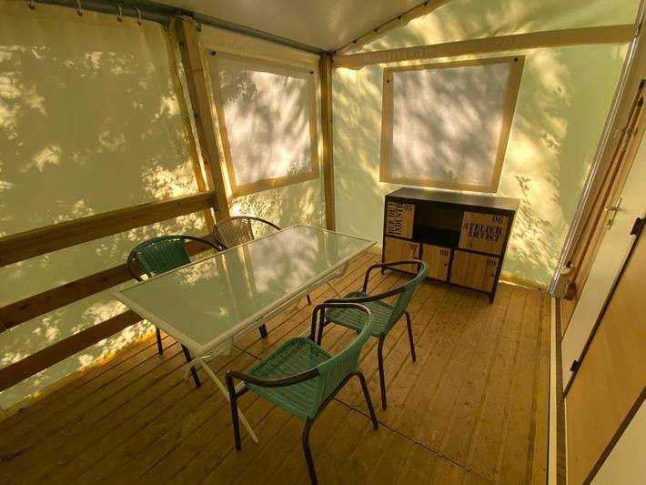 Camping pour 4 personnes, avec bassin pour enfant en Ardèche - 3