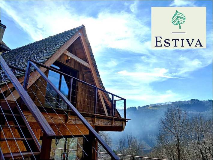 Club vacances pour 3 personnes, avec jardin ainsi que jacuzzi et piscine dans l' Aveyron - 4