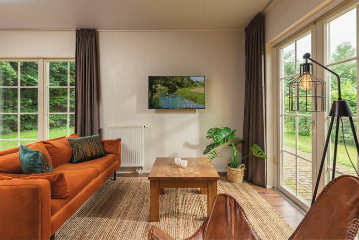 Ferienhaus für 5 Personen, mit Balkon/Terrasse und Terrasse sowie Garten und Sauna in den Niederlande - 4
