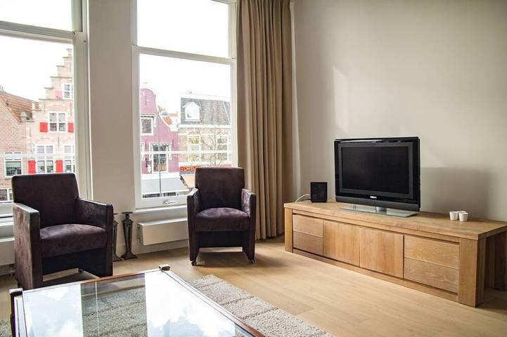 Vakantieappartement voor 4 personen, met balkon in Haarlem