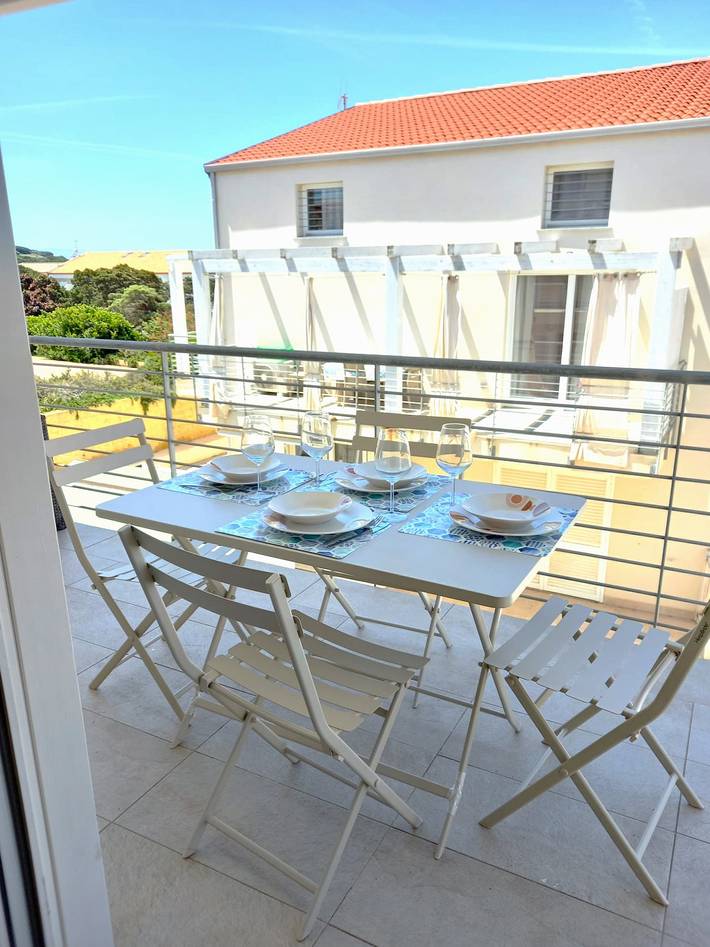 Appartement de vacances pour 6 personnes, avec balcon - 1