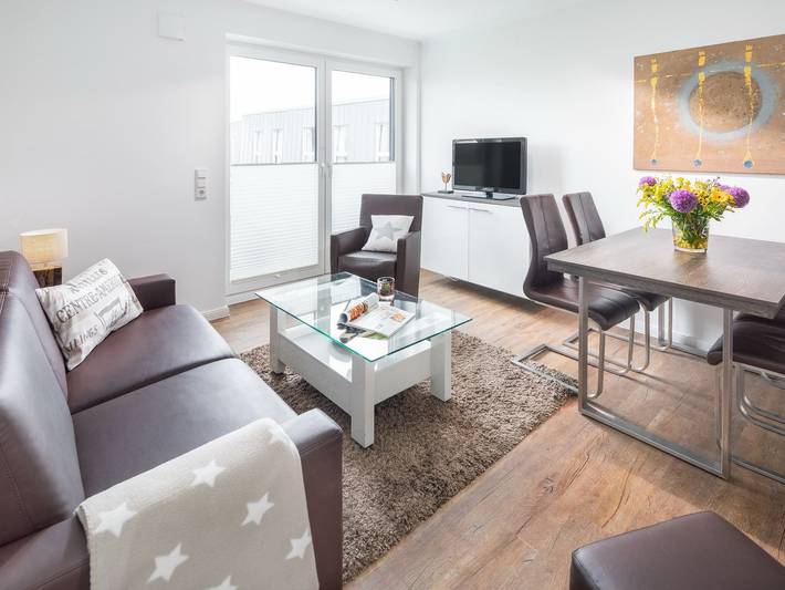 Ferienwohnung für 4 Personen, mit Balkon, kinderfreundlich auf Norderney