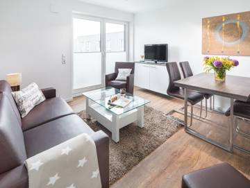 Ferienwohnung für 4 Personen, mit Balkon, kinderfreundlich auf Norderney