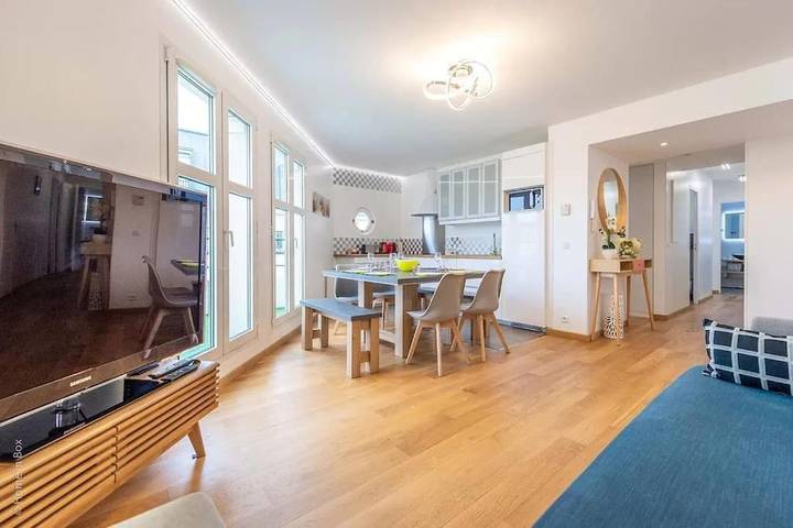 Gîte pour 8 personnes, avec balcon dans Gare Du Val D Europe - 4