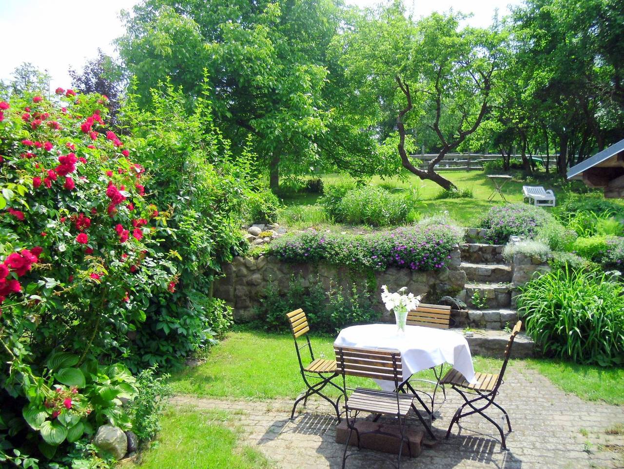 Ganze Ferienwohnung, Ferienwohnung am See B - Ferienwohnung am See B in Schwinkendorf, Moltzow