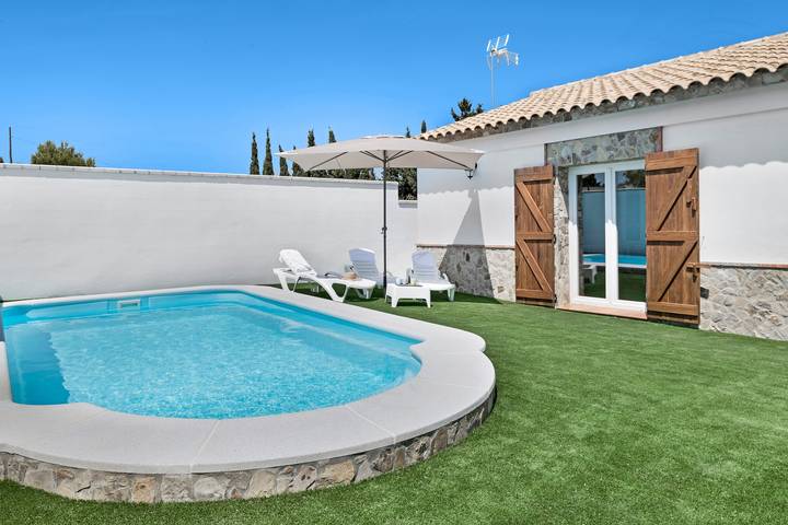 Ferienhaus für 4 Personen, mit Garten in Vejer de la Frontera