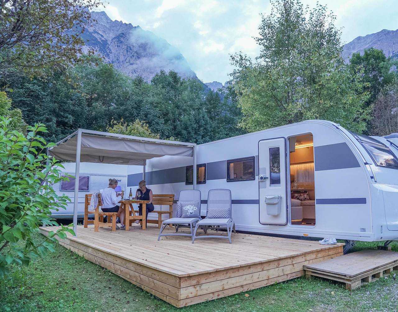 Austriaparks Camping Leutasch — Leutasch Luxury Line (up to 6 persons) in Leutasch, Arnspitzgruppe