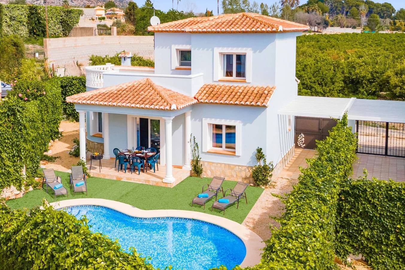 Villa Jazmin Blanca by Villa Plus in Beniarbeig, Costa Blanca