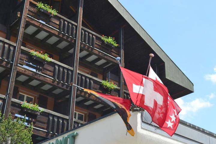 Hôtel pour 2 personnes, avec Terrasse ainsi que Jardin et Sauna à Kandersteg