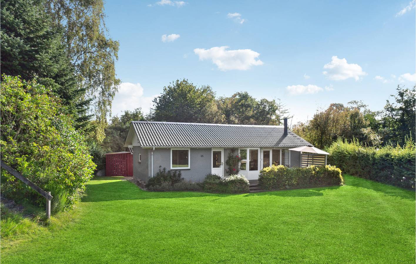 Ferienhaus für 6 Personen mit Terrasse in Aarhus und Umgebung