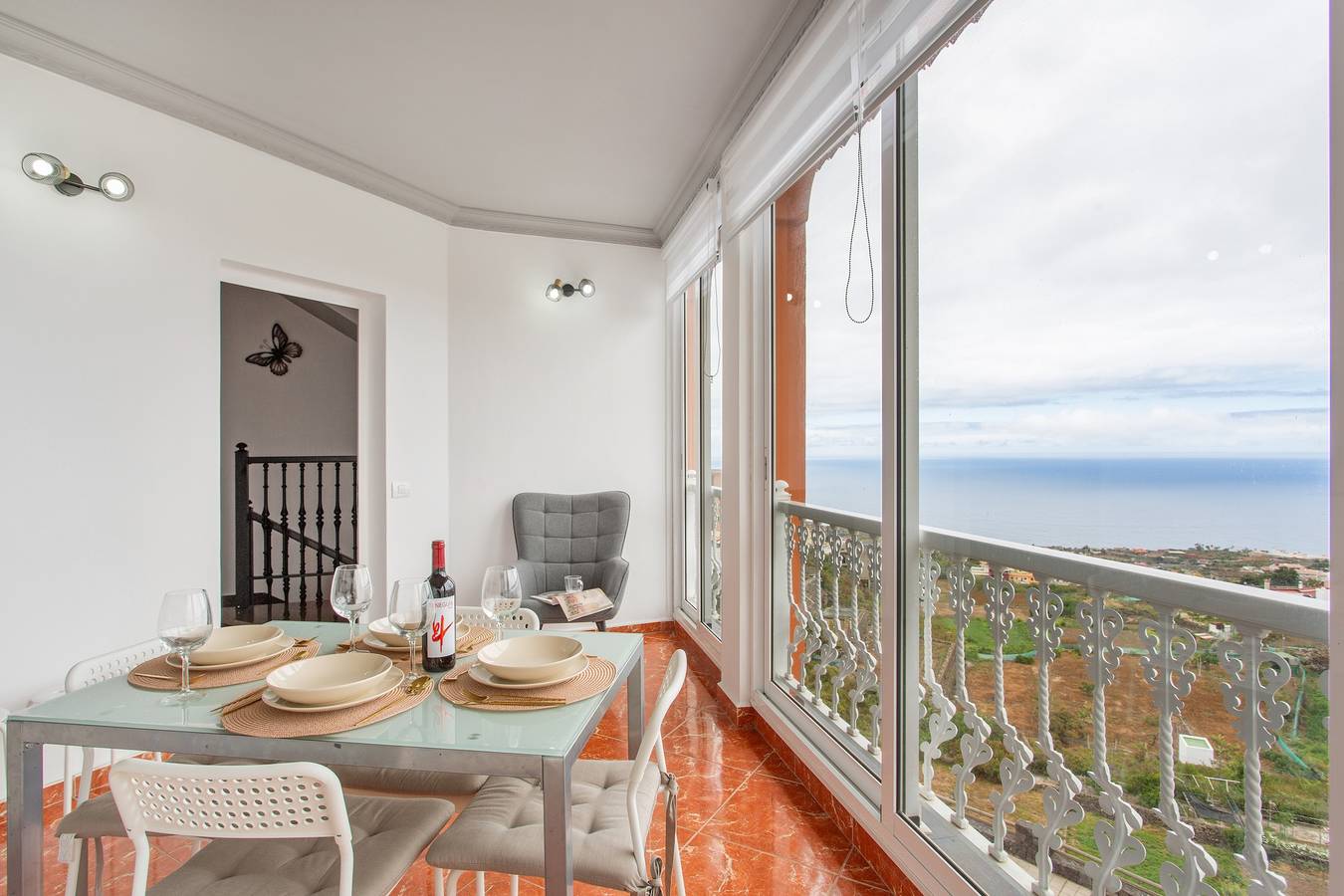 Ferienhaus 'Tajinaste' mit Meerblick, privater Terrasse und Wi-Fi in Santa Bárbara (Canary Island), Icod de los Vinos