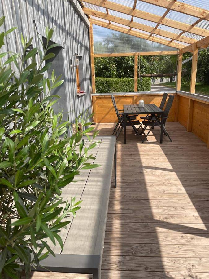 Ferienhaus für 8 Personen, mit Terrasse und Ausblick, mit Haustier