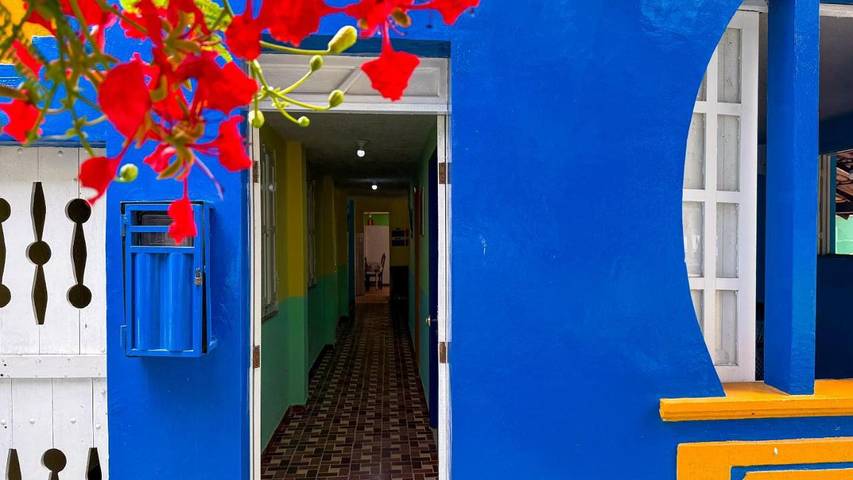 Casas e apartamentos de temporada para 3 pessoas, com jardim e vista em Vera Cruz 