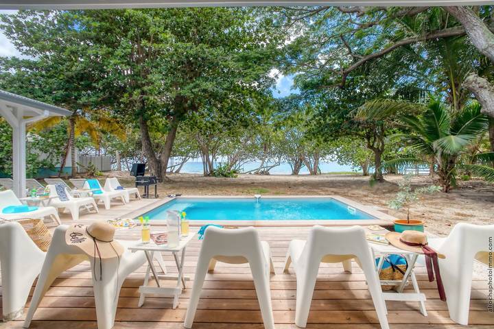 Location de vacances pour 12 personnes, avec jardin ainsi que piscine et terrasse dans Anse Caffard - 2