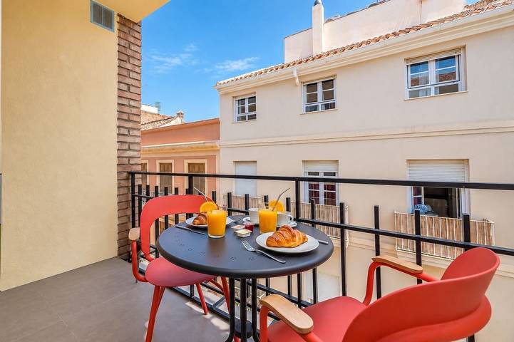 Ferienwohnung für 6 Personen, mit Balkon in Malaga - 2