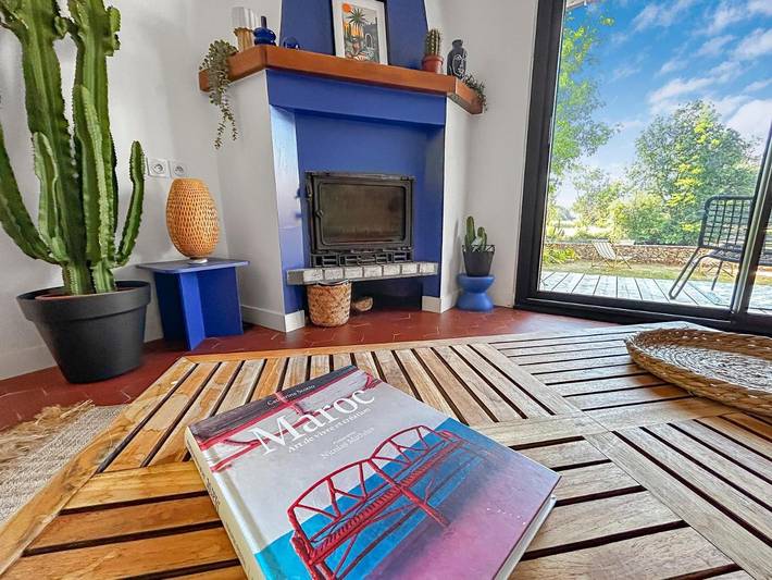 Location de vacances pour 7 personnes, avec vue et terrasse, animaux acceptés à Artannes-sur-Indre