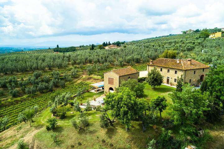 Villa per 8 persone, con giardino, con animali domestici a Vinci