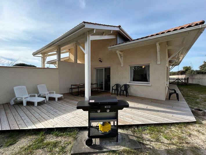 Ferienhaus für 8 Personen, mit Terrasse in Biscarrosse