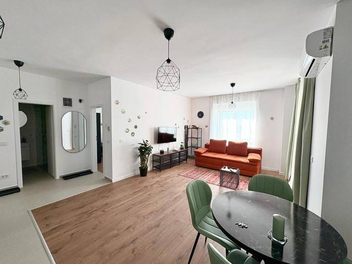 Appartement de vacances pour 4 personnes, avec Balcon ainsi que Terrasse et Vue