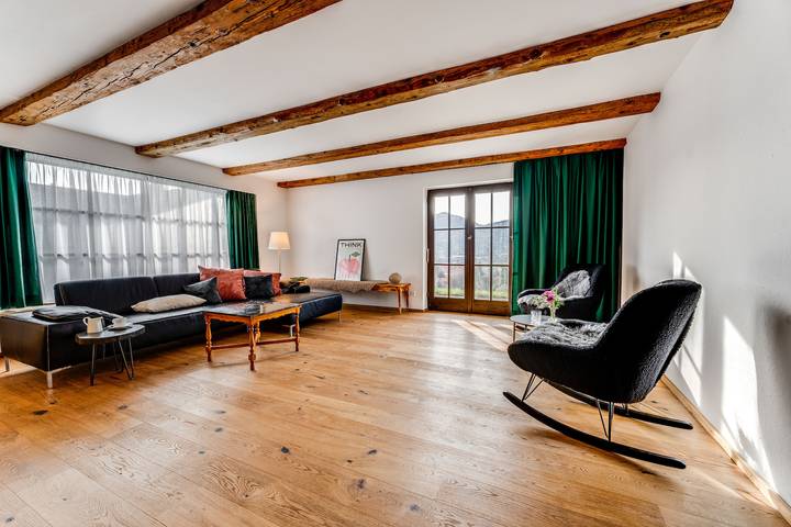 Ferienhaus für 9 Personen, mit Balkon und Sauna sowie Ausblick im Oberallgäu - 4