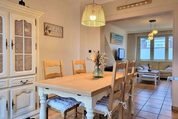 Location de vacances pour 9 personnes, avec jardin, animaux acceptés dans Plage de Bray-Dunes