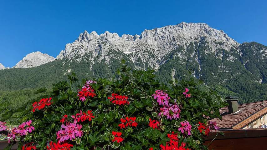 Ferienwohnung für 2 Personen, mit Balkon im Mittenwald - 3
