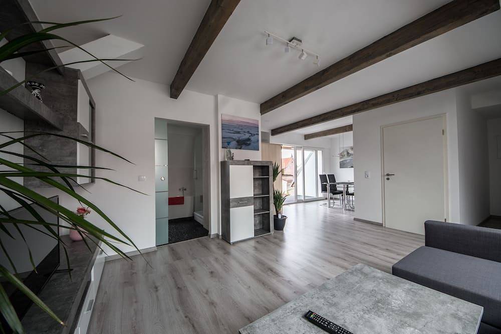 Ganze Wohnung, Apartment für max. 3 Personen, 5 Min zur Autobahn in Hohe Börde, Magdeburger Börde