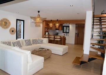 Location de vacances pour 4 personnes, avec jardin et vue dans Restinga Smir