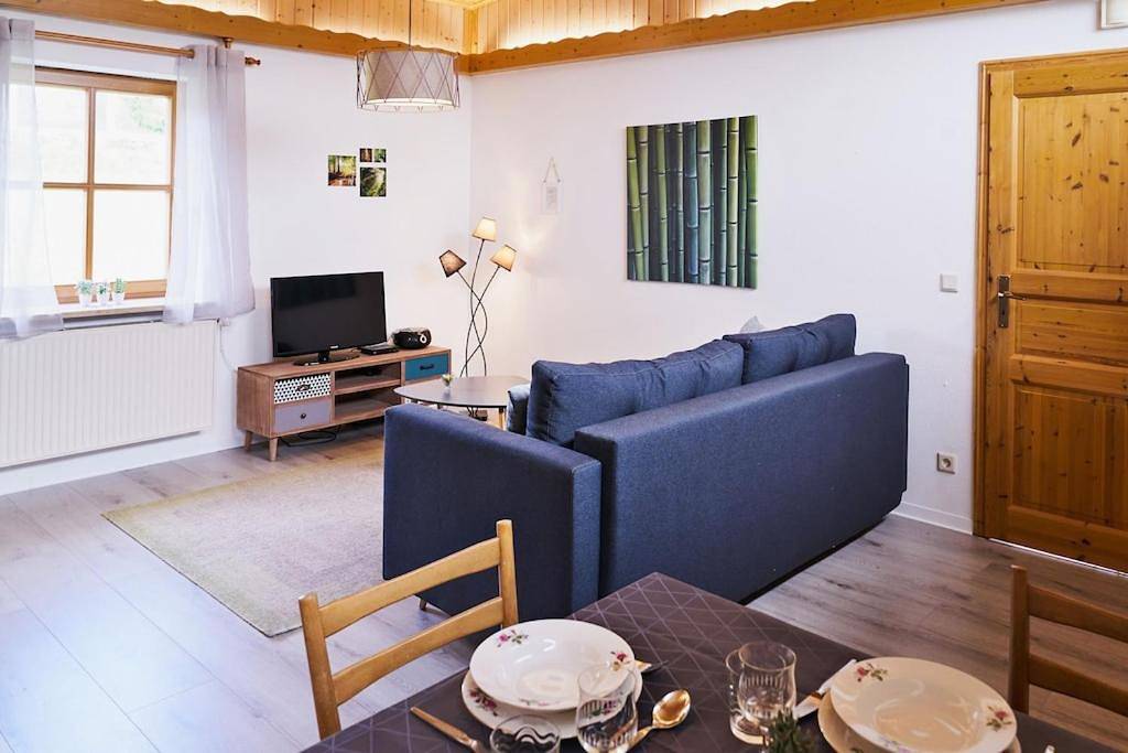 Ganze Wohnung, Ferienwohnung Arnika im Ferienhaus Bergwiese in Suhl, Rennsteig